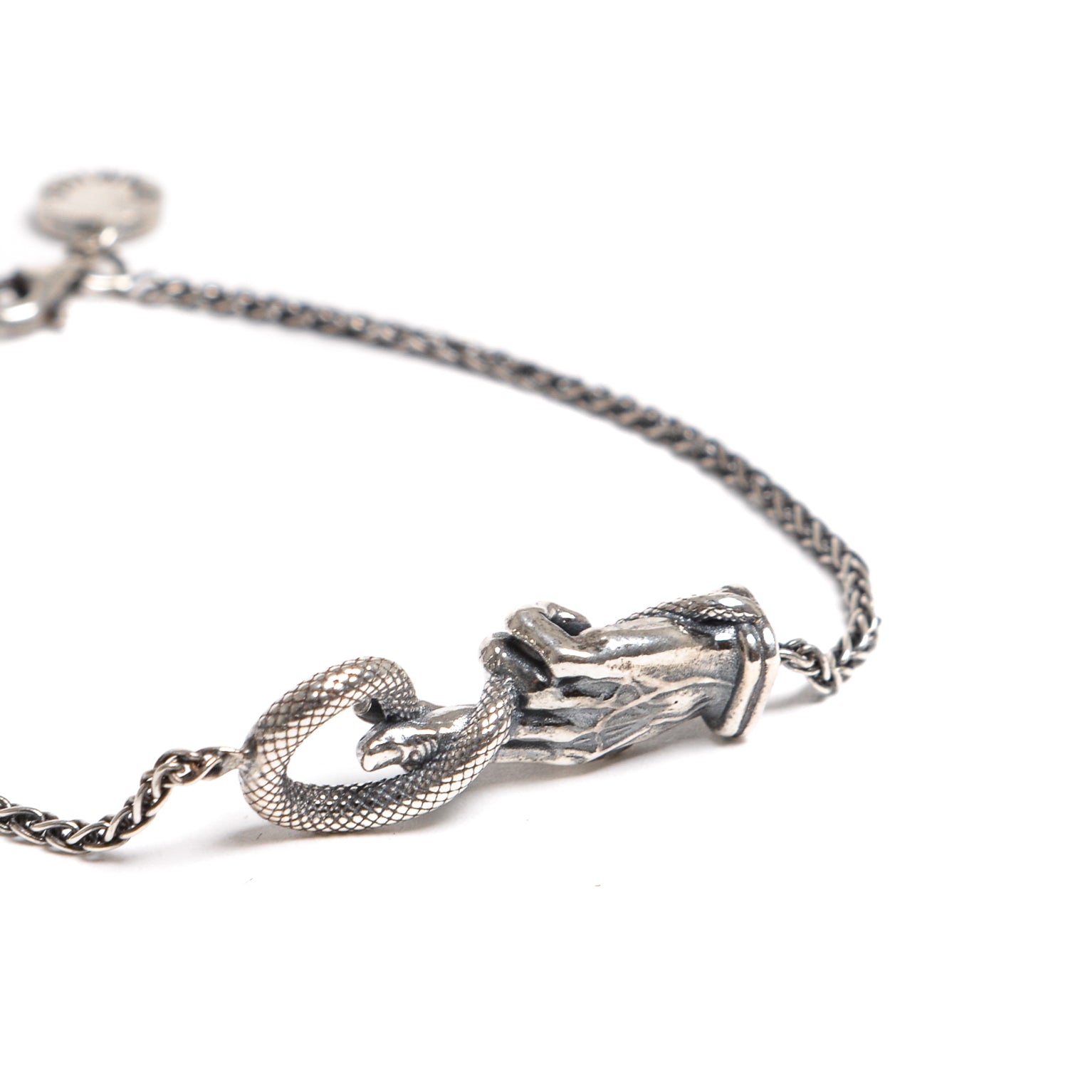 D'AMICO Bracciale Catenina con "Good Luck" Argento Sconti questo mese