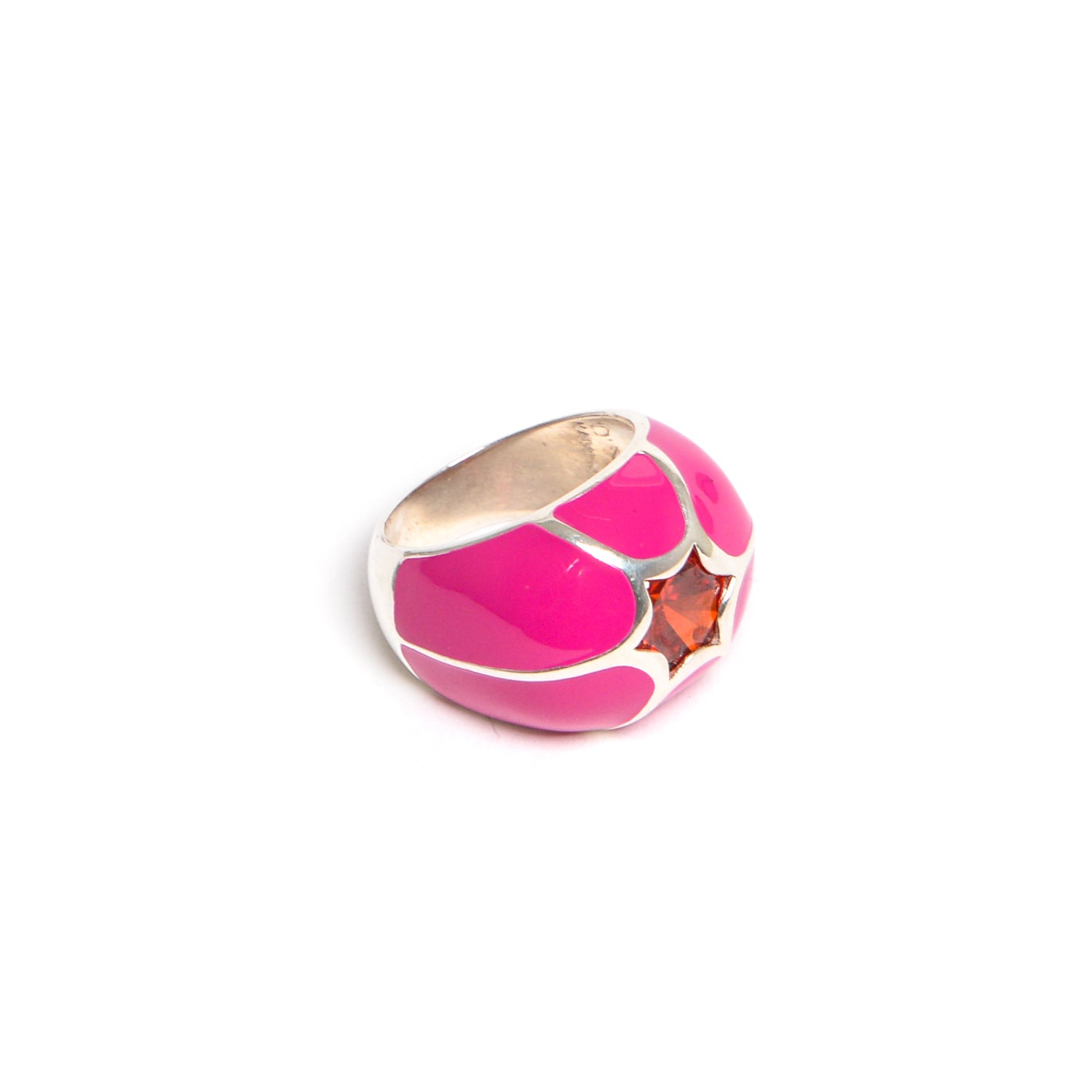 D'AMICO Anello Stella Geranium Prezzo Ridotto