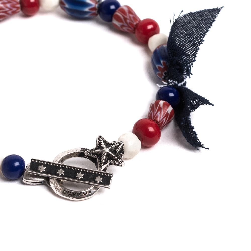 D'AMICO Bracciale Stella + Murrine Sottocosto