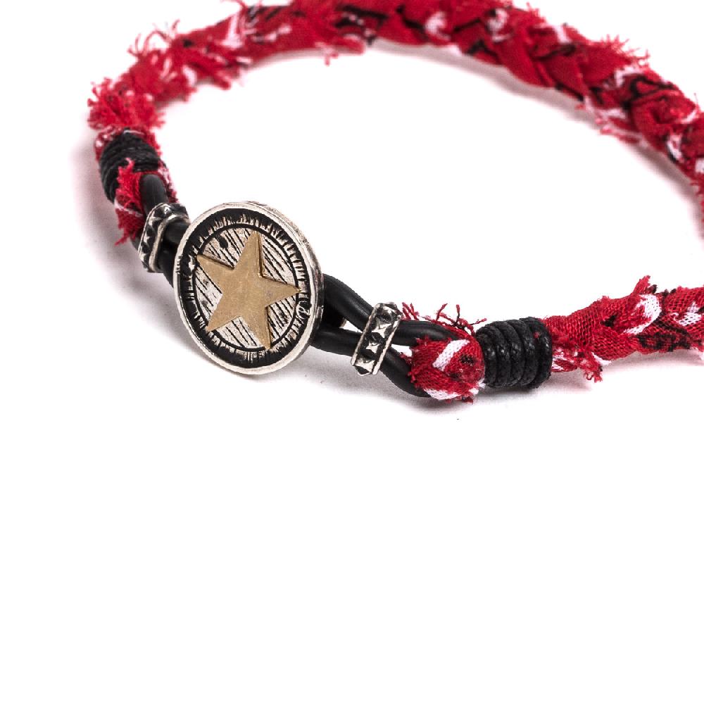 D'AMICO Bracciale Piastrina Stella + Bandana Novità