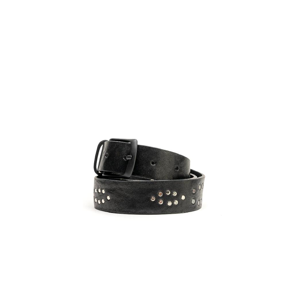 D'AMICO Cintura Cuoio Vintage Borchiato Promozione