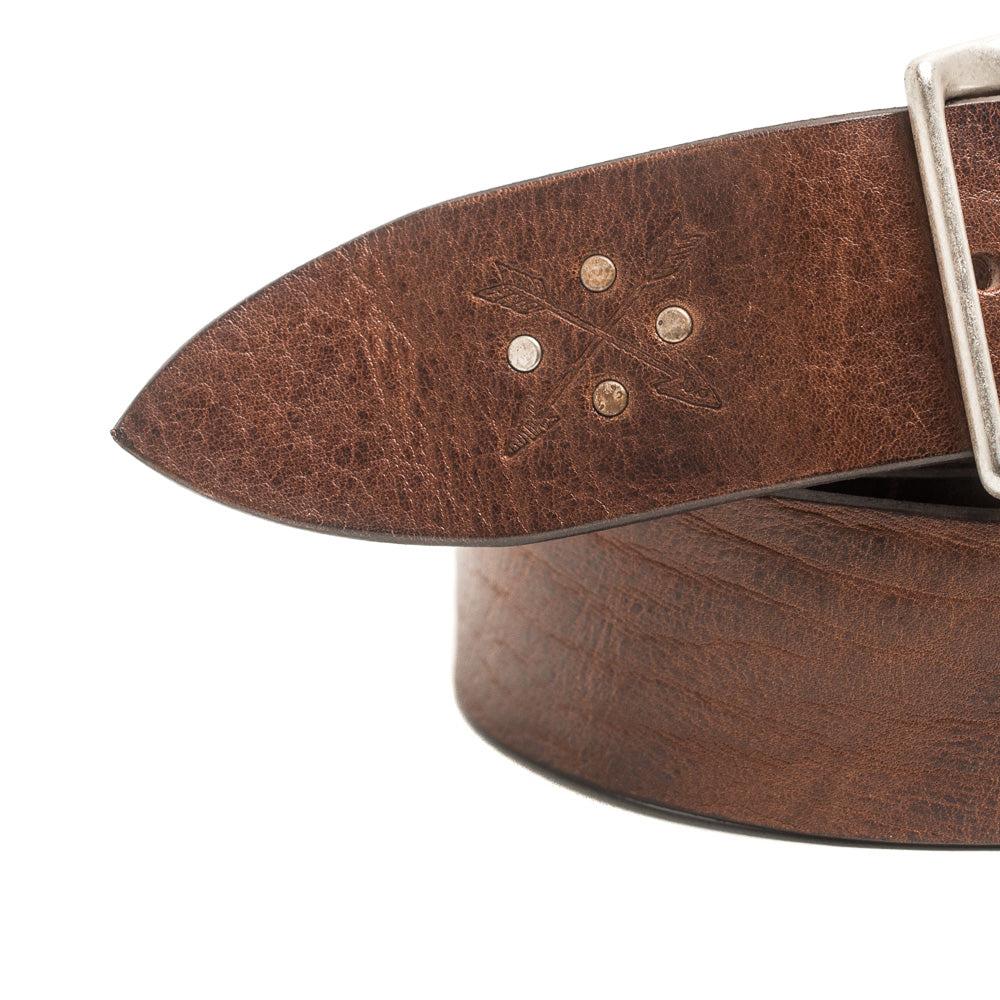 D'AMICO Cintura Cuoio Vintage Frecce + Borchie Sconto