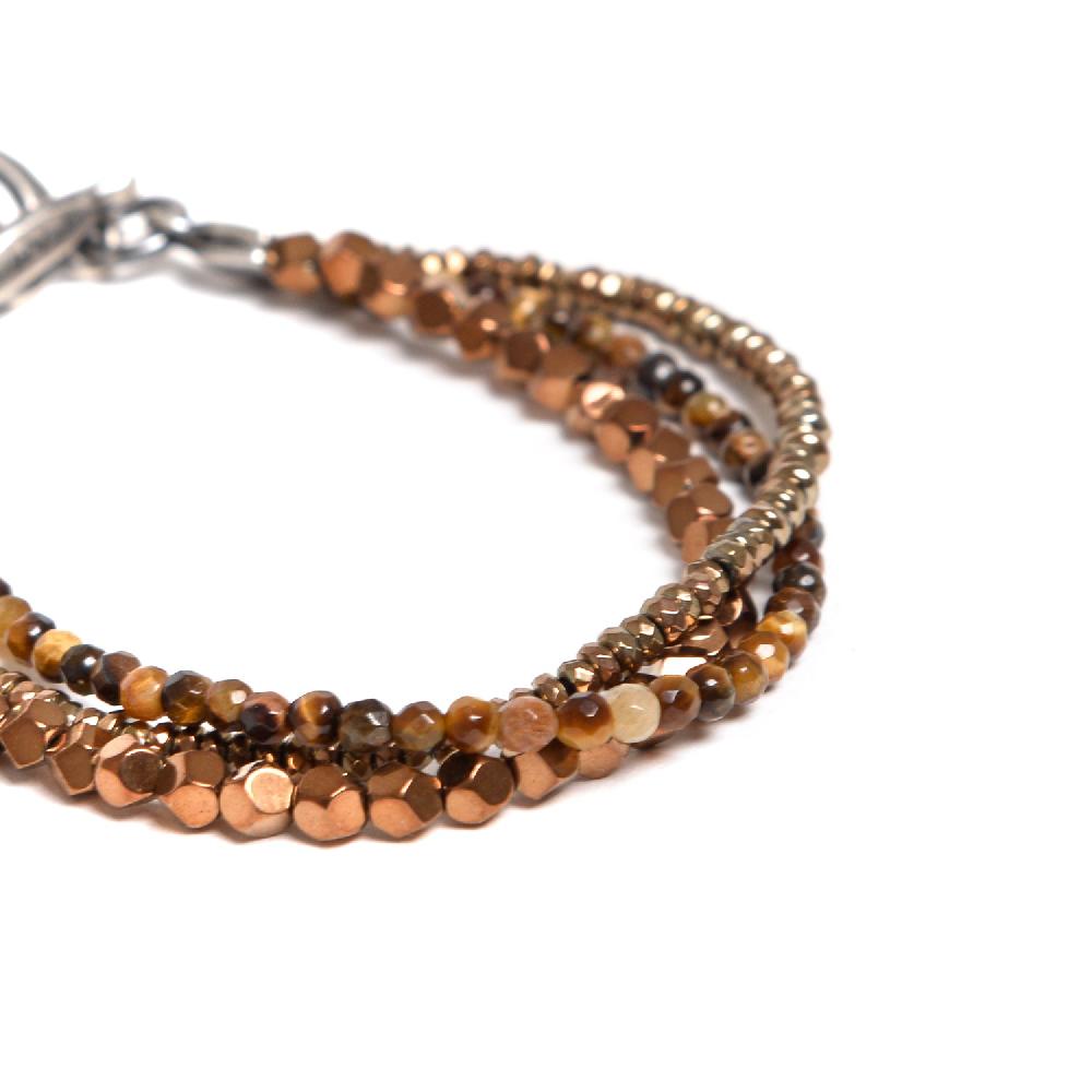 D'AMICO Bracciale Tris Fusion Brown Promozione Limitata