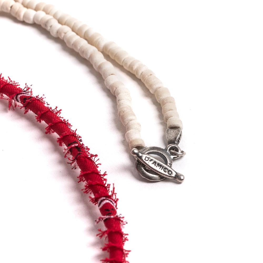 D'AMICO Collana Cocco White + Bandana Online