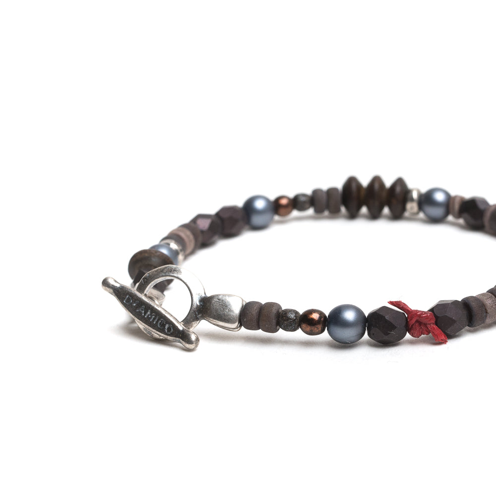 D'AMICO Bracciale Fusion Brown In Vendita