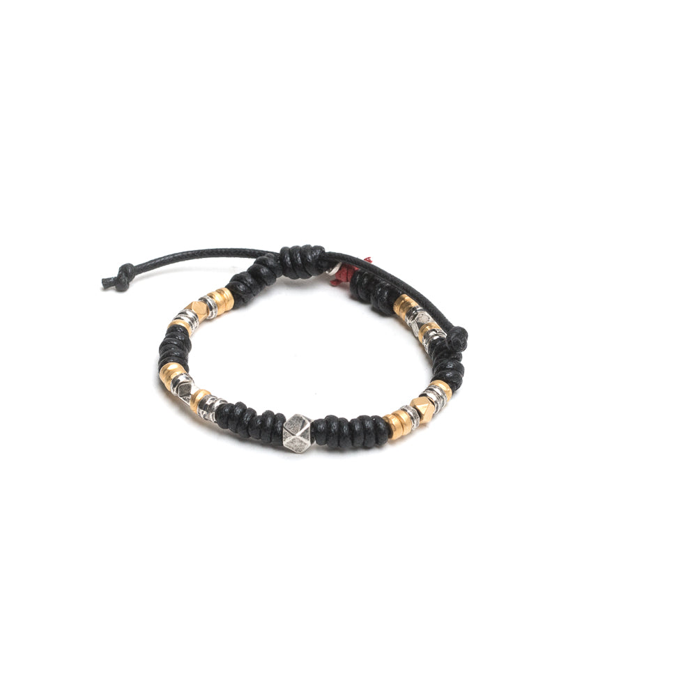 D'AMICO Bracciale Nodi + Rondelle + Pepite Offerte