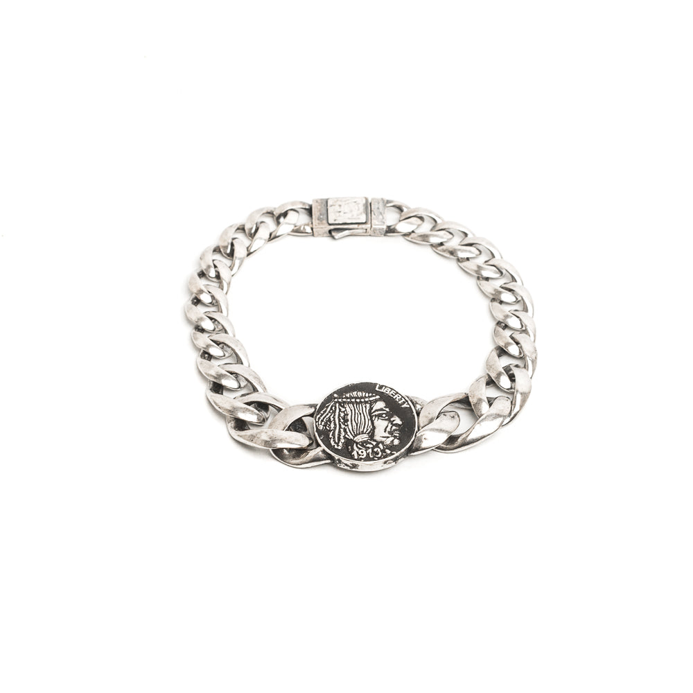D'AMICO Bracciale Catena Degradè + Indiano Vendite Flash