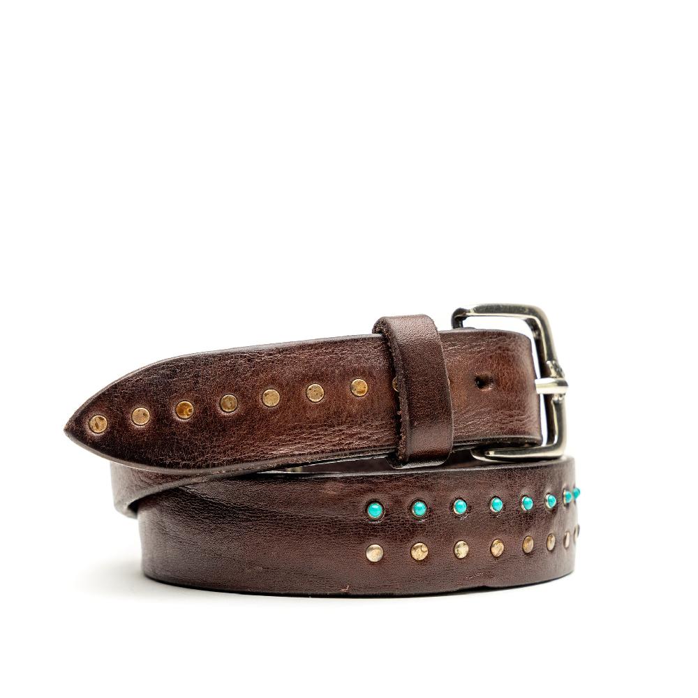 D'AMICO Cintura Cuoio Vintage Brown Sfumato Negozi Online