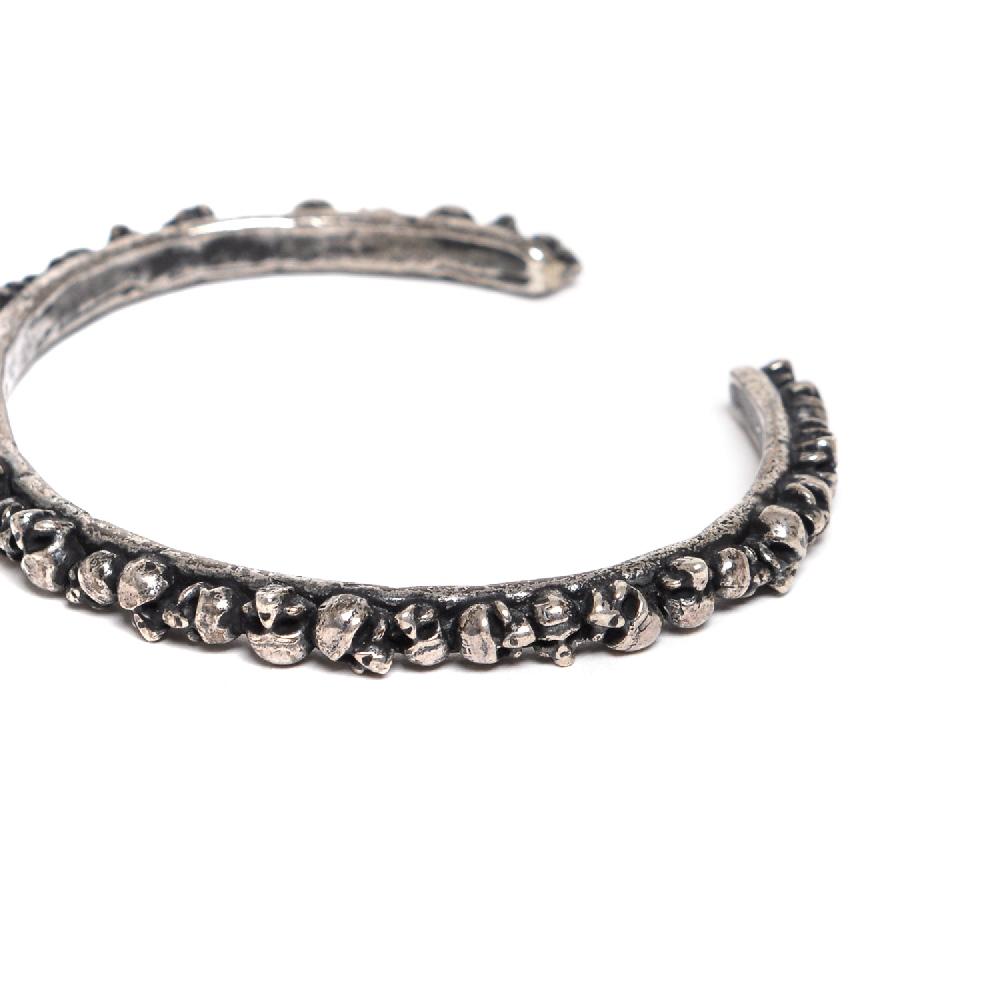 D'AMICO Bracciale Rigido Teschietti Nuovo