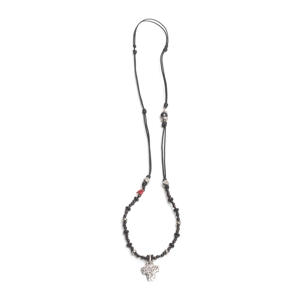 D'AMICO Collana Filo + Corno + Croce Latina Promozione Limitata