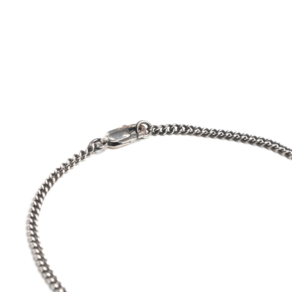D'AMICO Bracciale Catenina + Croce Smaltata Turchese Affare Del Giorno