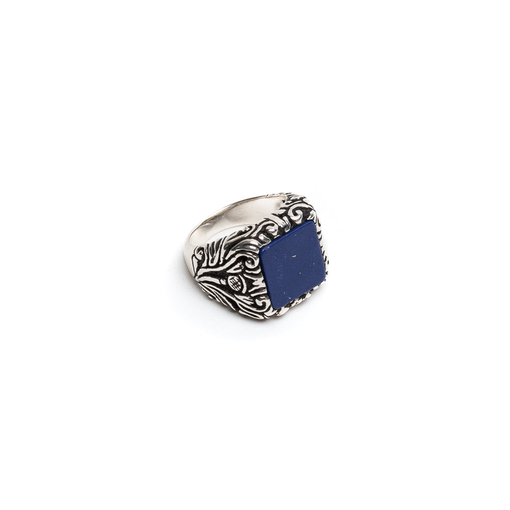 D'AMICO Anello Floreale Lapis Italy