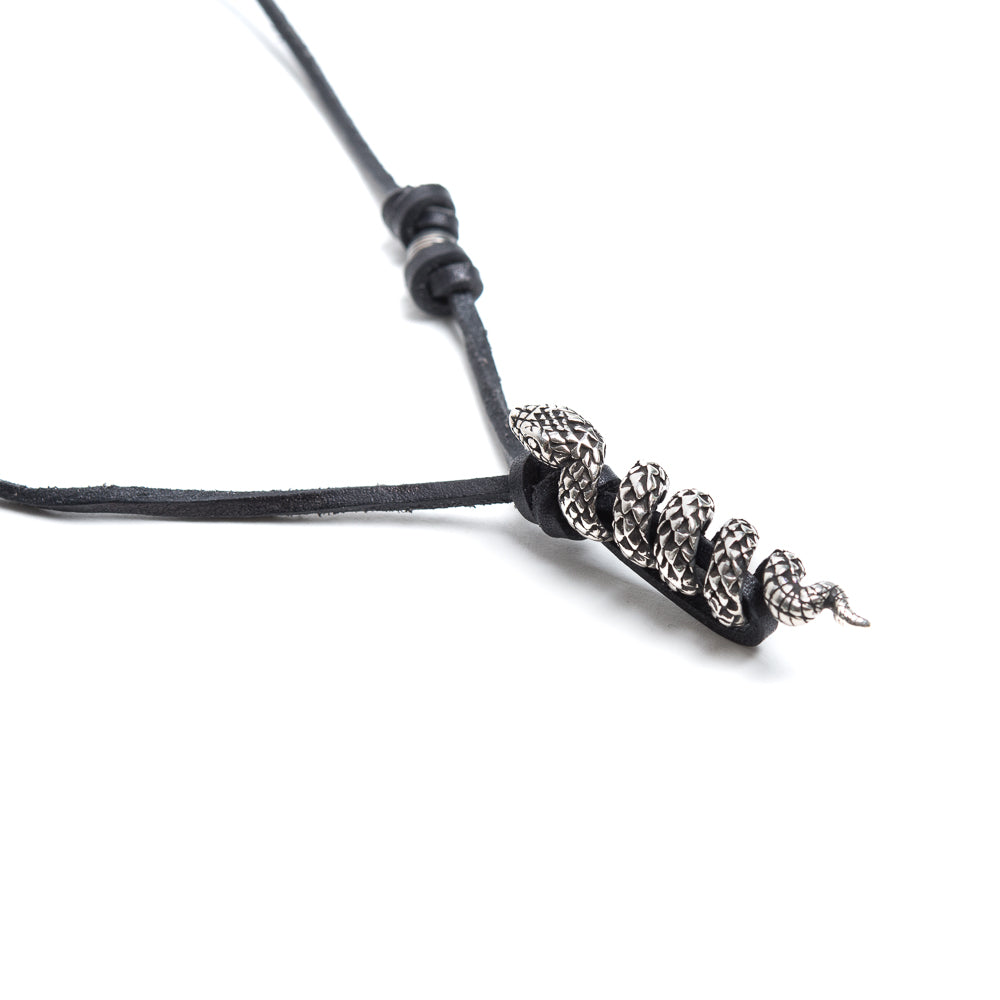 D'AMICO Collana Cuoio + Serpente Fino Al -60%