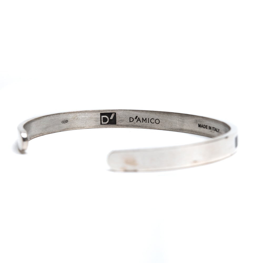 D'AMICO Bracciale Smalto Nero Shopping Online