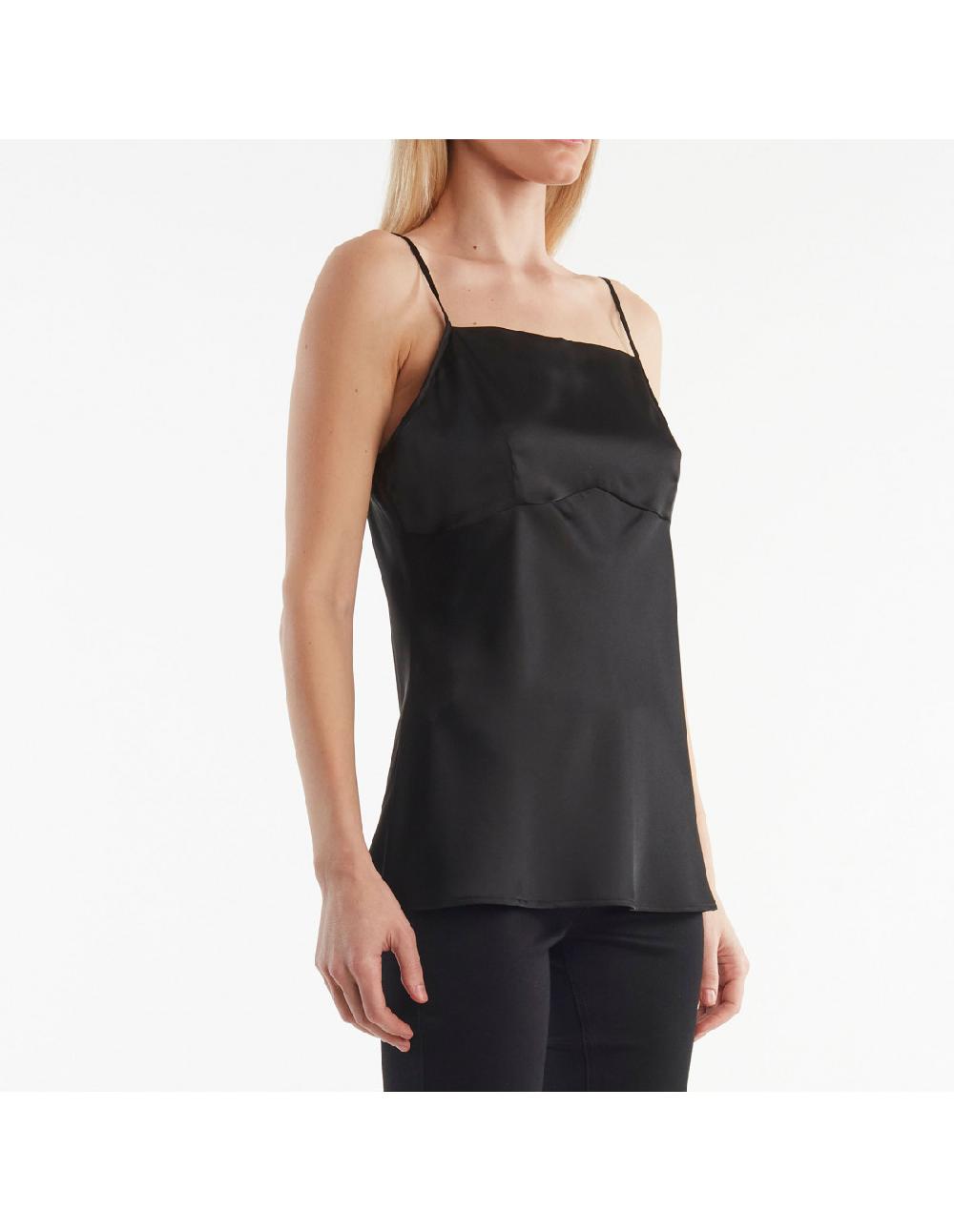 Angelo marani TOP IN RASO Presa
