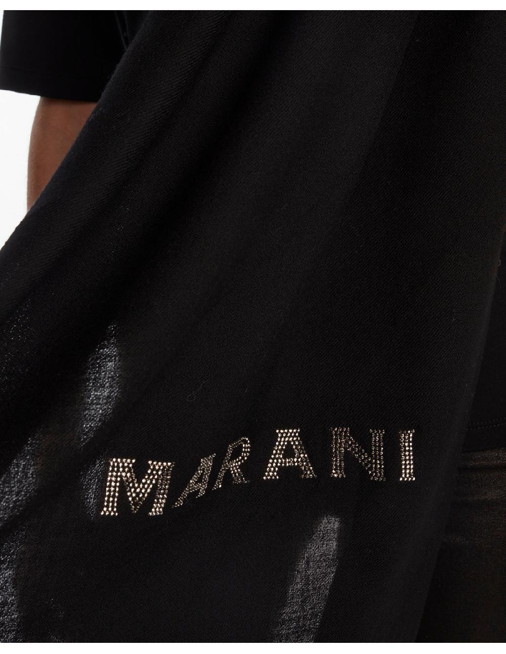 Angelo marani SCIARPA C/APPLICAZ Vendita Calda