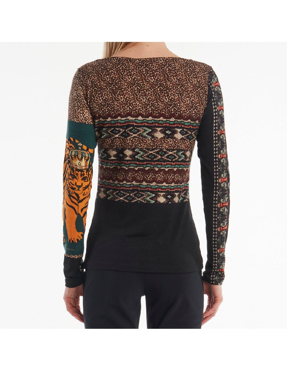 Angelo marani T-SHIRT ST QUEEN M/L Saldi Di Fabbrica