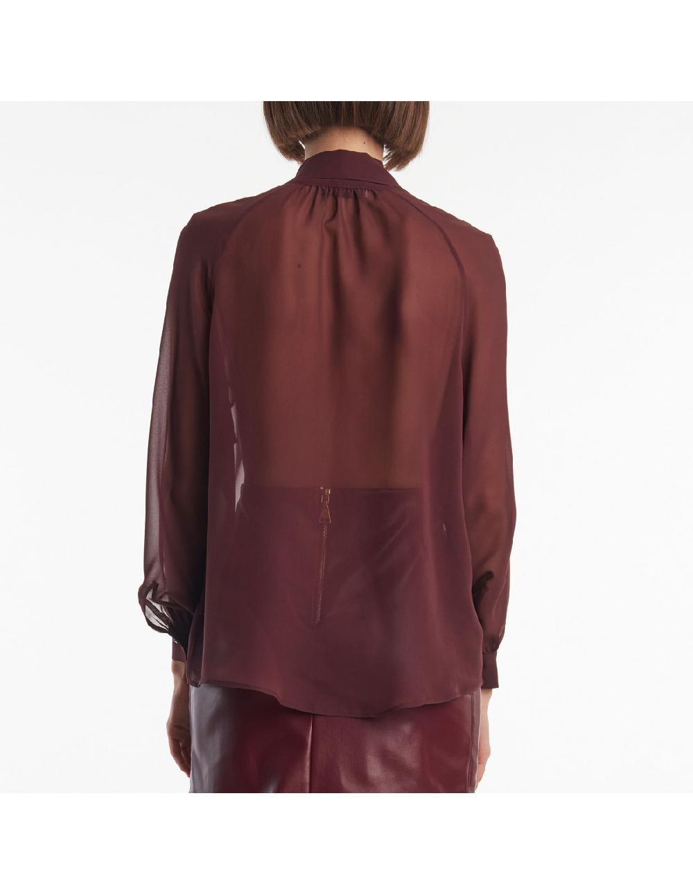 Angelo marani CAMICIA CON ROUCHES In Linea