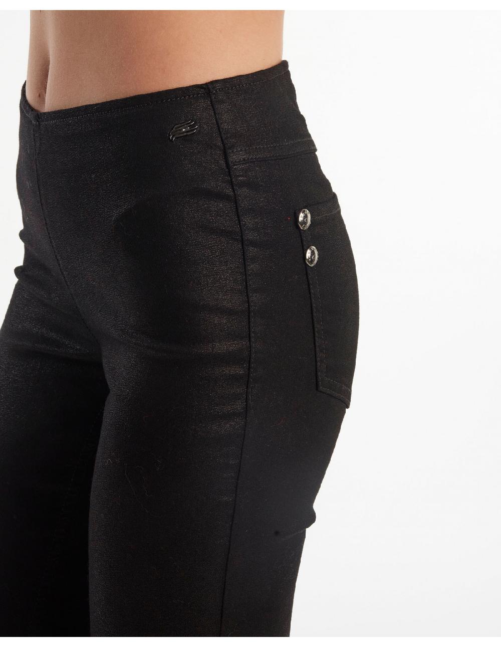 Angelo marani LEGGINGS SPALMATO C/SPACCO Fino Al -60%
