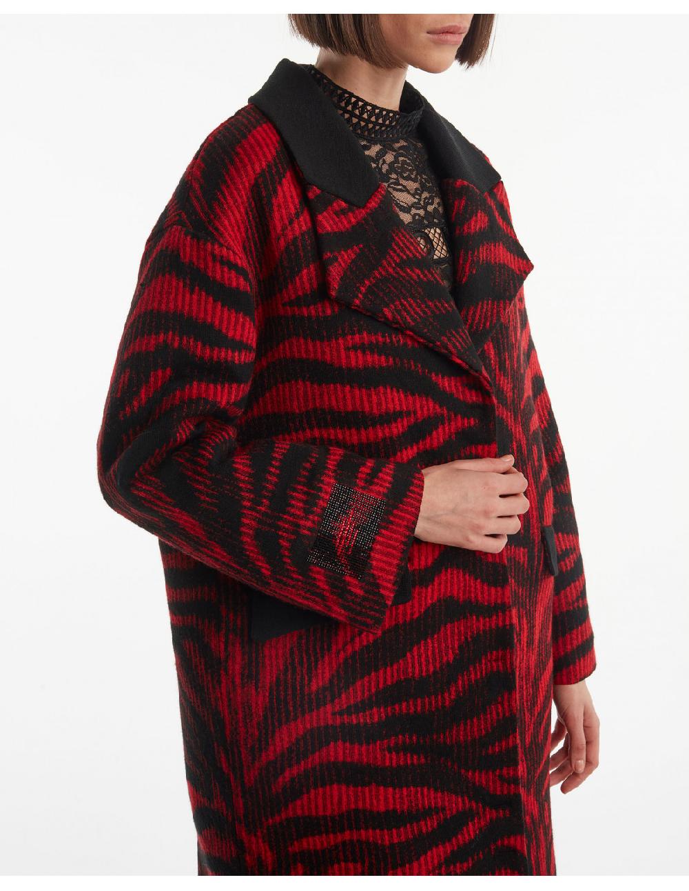 Angelo marani CAPPOTTO IN MAGLIA JAQUARD Acquista Ora