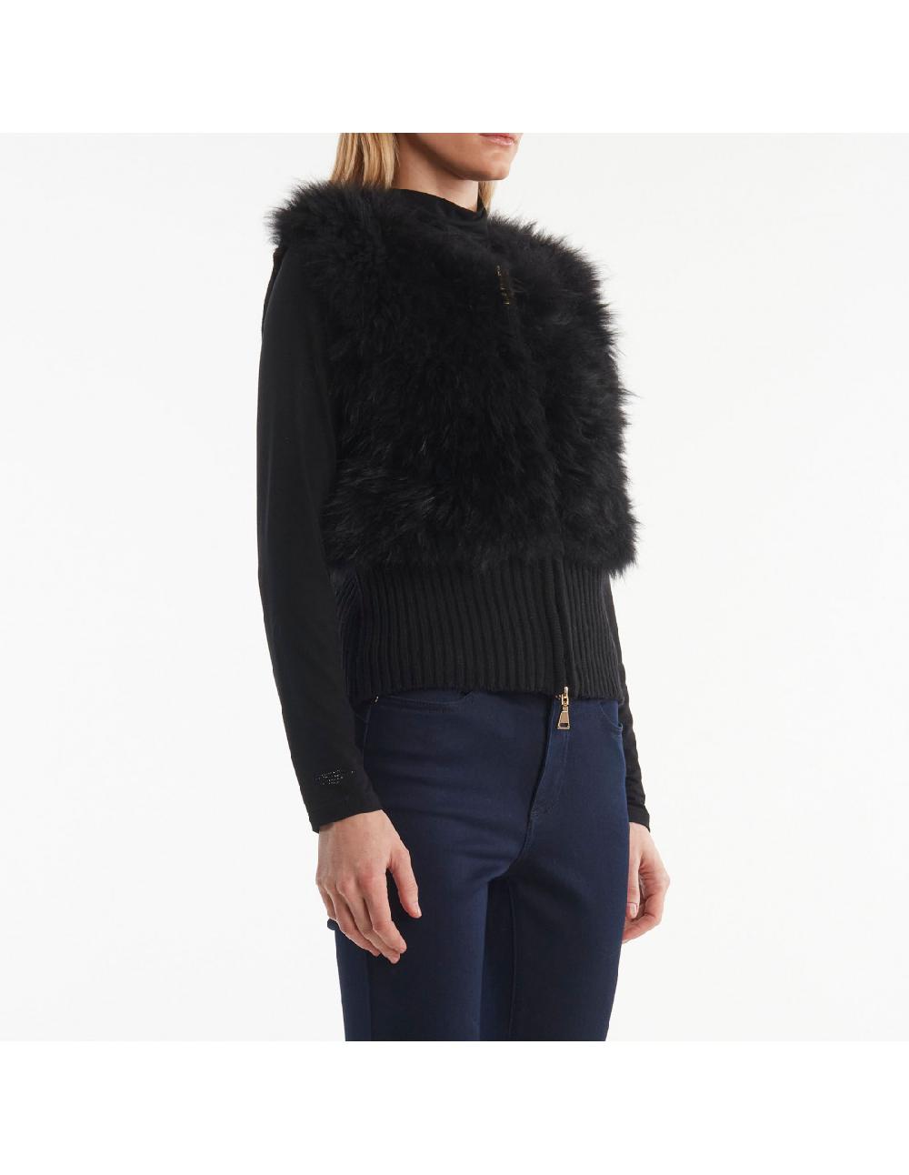 Angelo marani GILET C/PELLICCIA Promozione Limitata